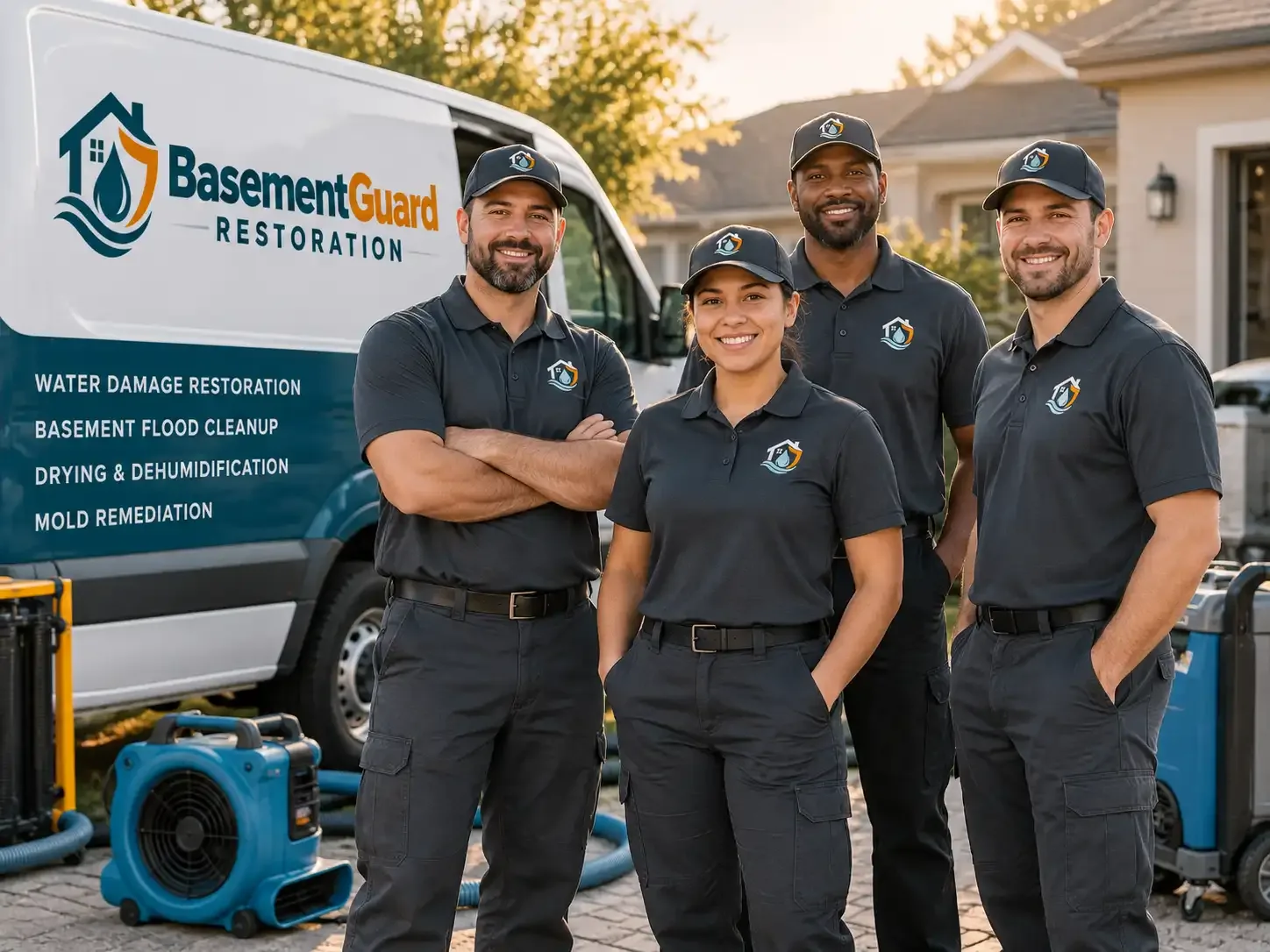 Basement Water Damage Restoration company in Lansford, ND